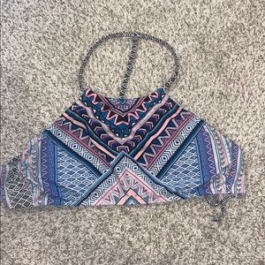 High neck bikini top